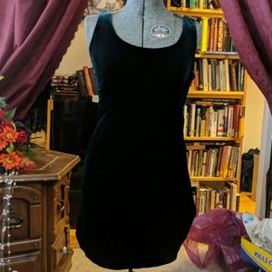 Velvet cocktail dress